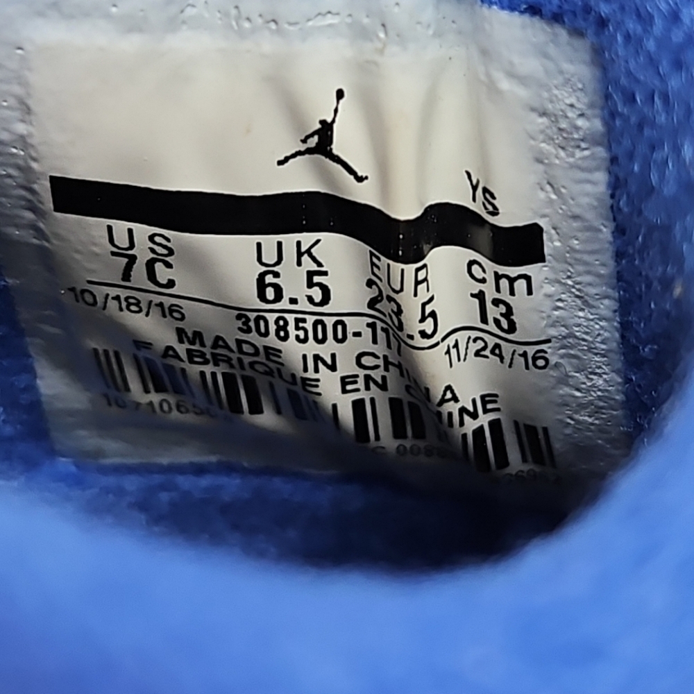 NIKE Air Jordan 4 Retro Motorsport 2017 Toddler Size 7C Cleanest Pair Here , fi - Picture 12 of 14
